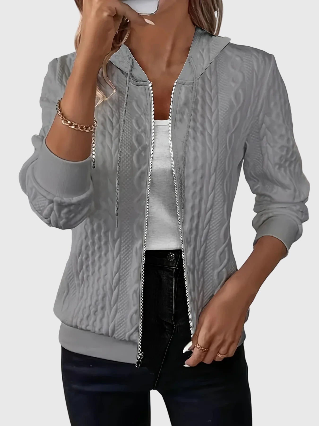 Lena™ - Zip-Up Sweatshirt