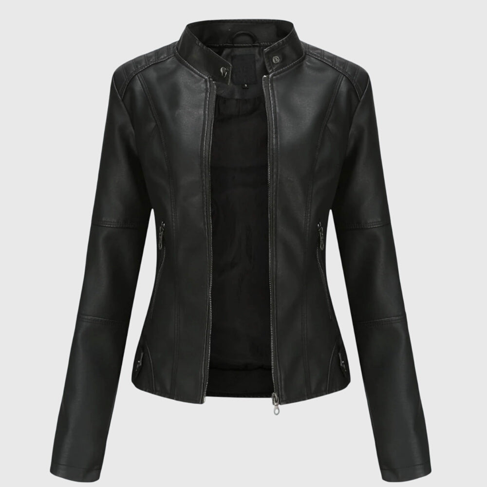 Giorgina™ - Stylish Women's Leather Jacket
