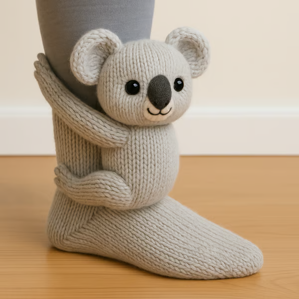 Hugo | Snuggly Sloth Hug Socks