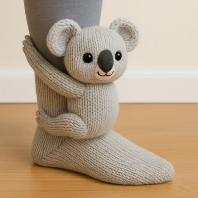 Hugo | Snuggly Sloth Hug Socks