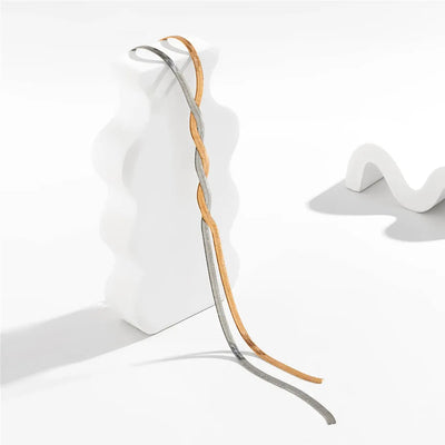 Chic Adjustable Snake-Design Long Necklace