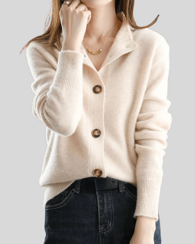 Élise – Vintage-Inspired Cashmere Cardigan