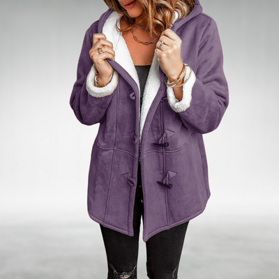 Amara | Cozy Fleece-Lined Toggle Coat
