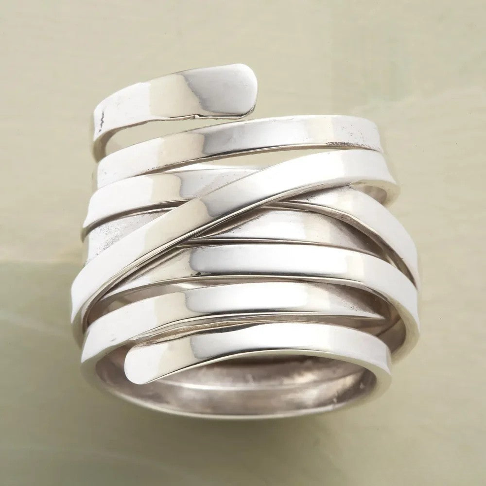 Vintage Chunky Silver Ring