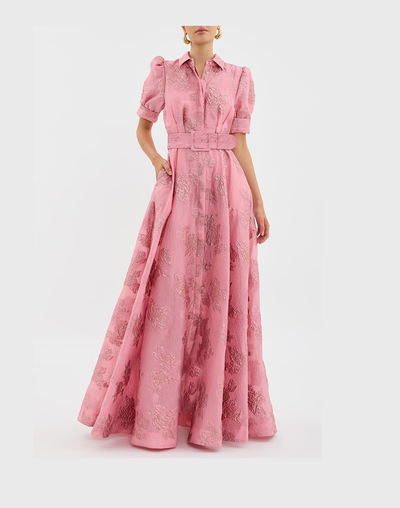 Olivia™ | Dress with Short Puffed Sleeves