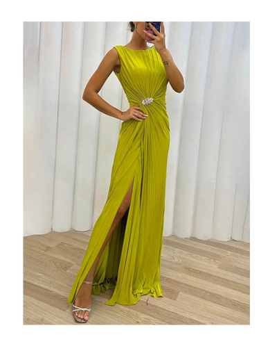 Isabella™ | Long Pleated Dress