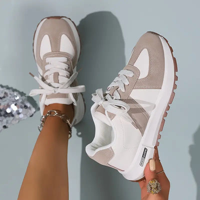 Hazel | Monochrome Black & White Sneakers