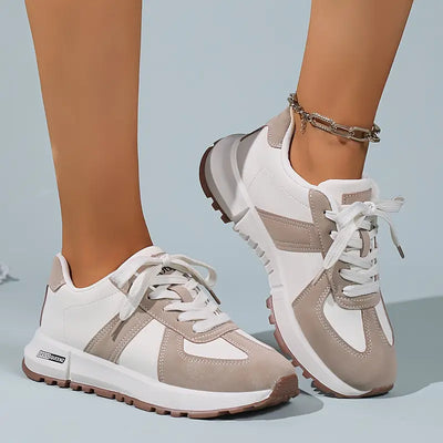 Hazel | Monochrome Black & White Sneakers