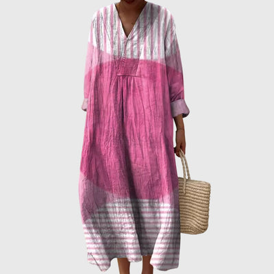 Stephanie™ | Stylish Geometric Print Dress