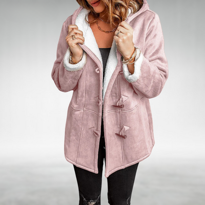 Amara | Cozy Fleece-Lined Toggle Coat