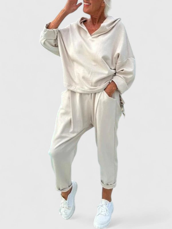 Sally | Cozy Hooded Sweatshirt Ensemble