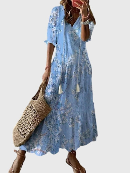 Amalia™ | Bohemian Vintage Summer Dress