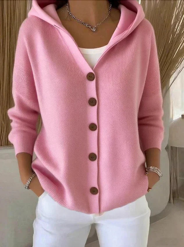 Janet | Chic Hooded Cardigan