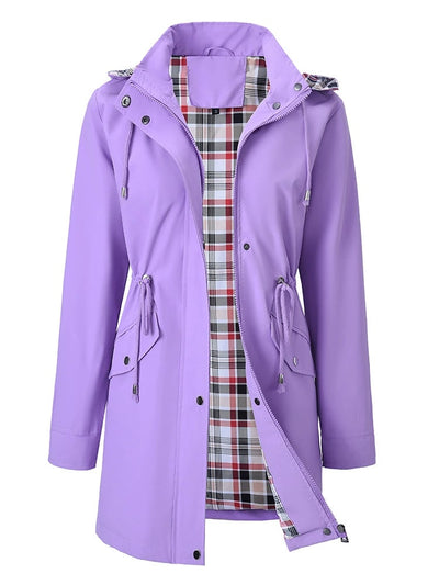 Veyra™ | Waterproof Plaid Coat