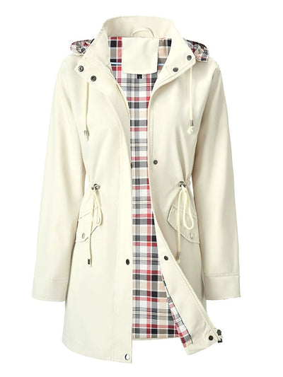 Veyra™ | Waterproof Plaid Coat