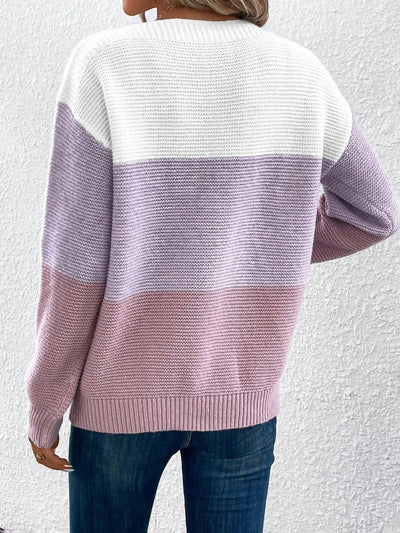 Élise – Warm Ombre Knit Sweater