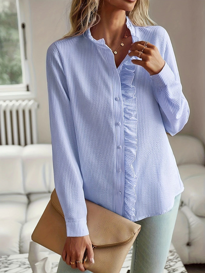 KELLY RUFFLE BLOUSE