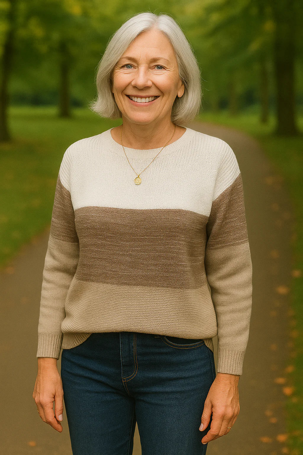 Sabrina | Ombre Sweater