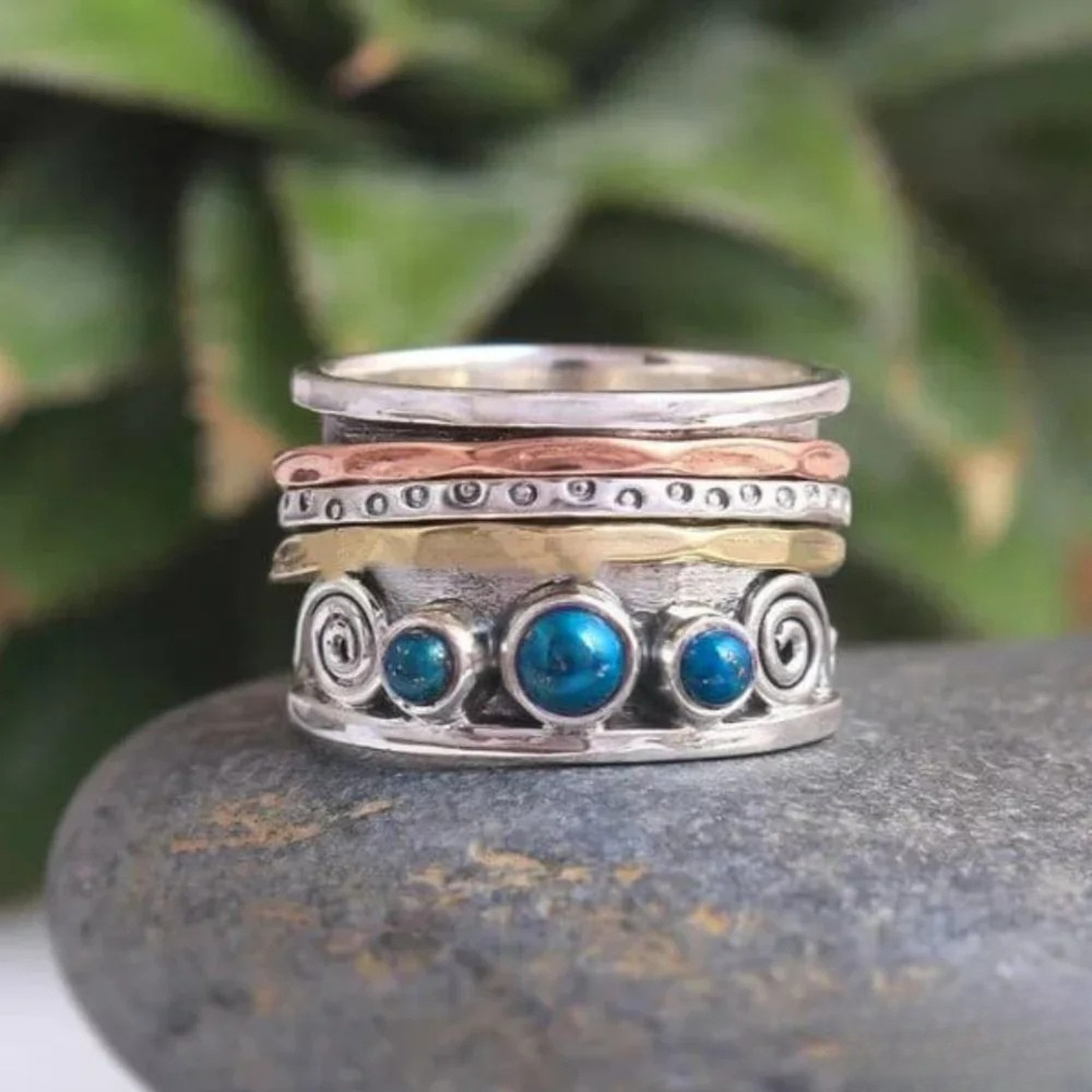 Bohemian Sapphire Serenity Ring
