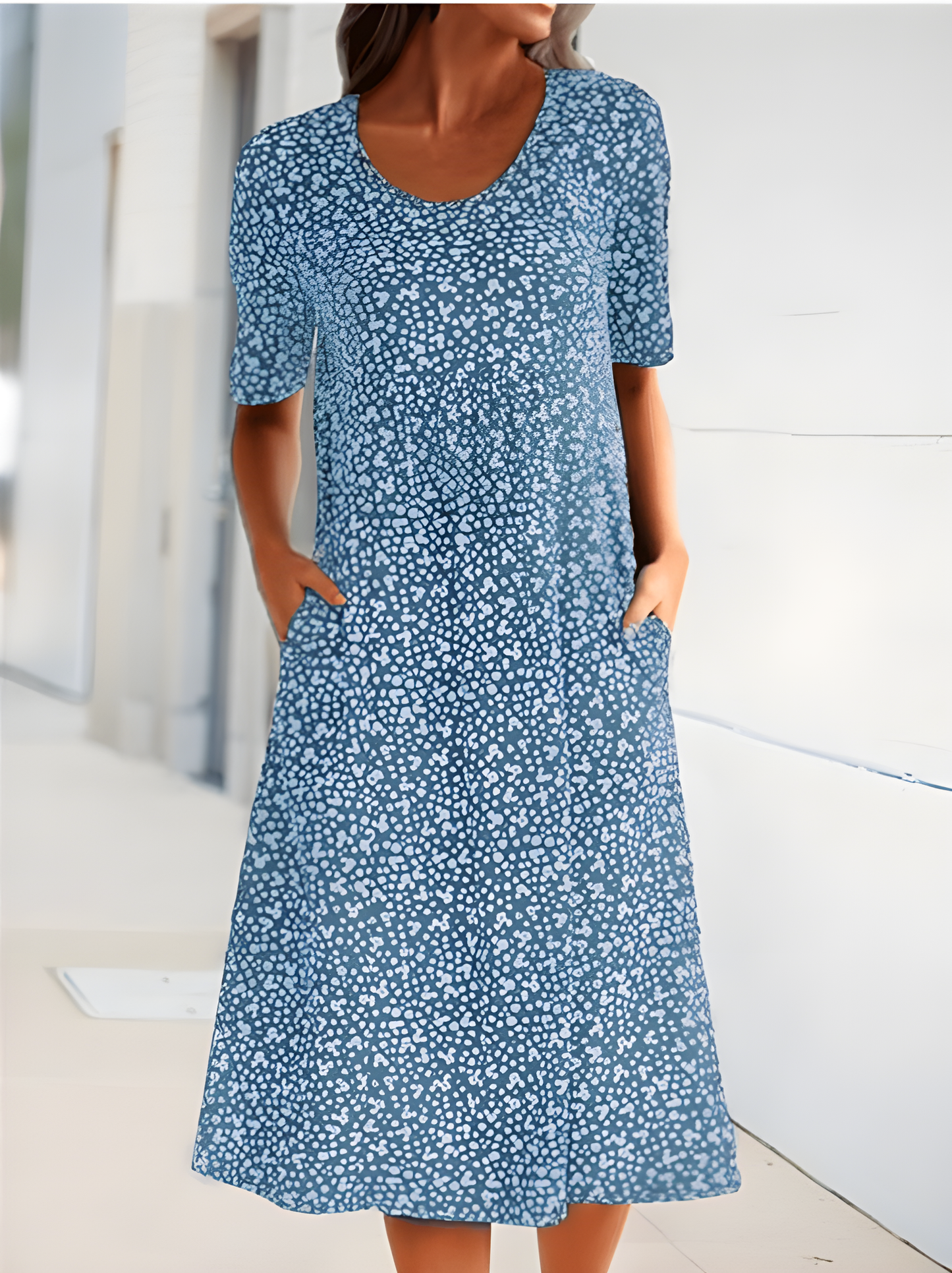 Fleur Casual Dress | Soft, Breathable Summer Style 3