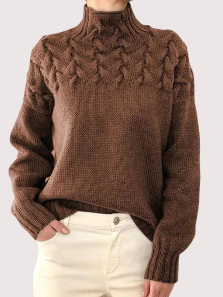 SELENE ROLL NECK SWEATER