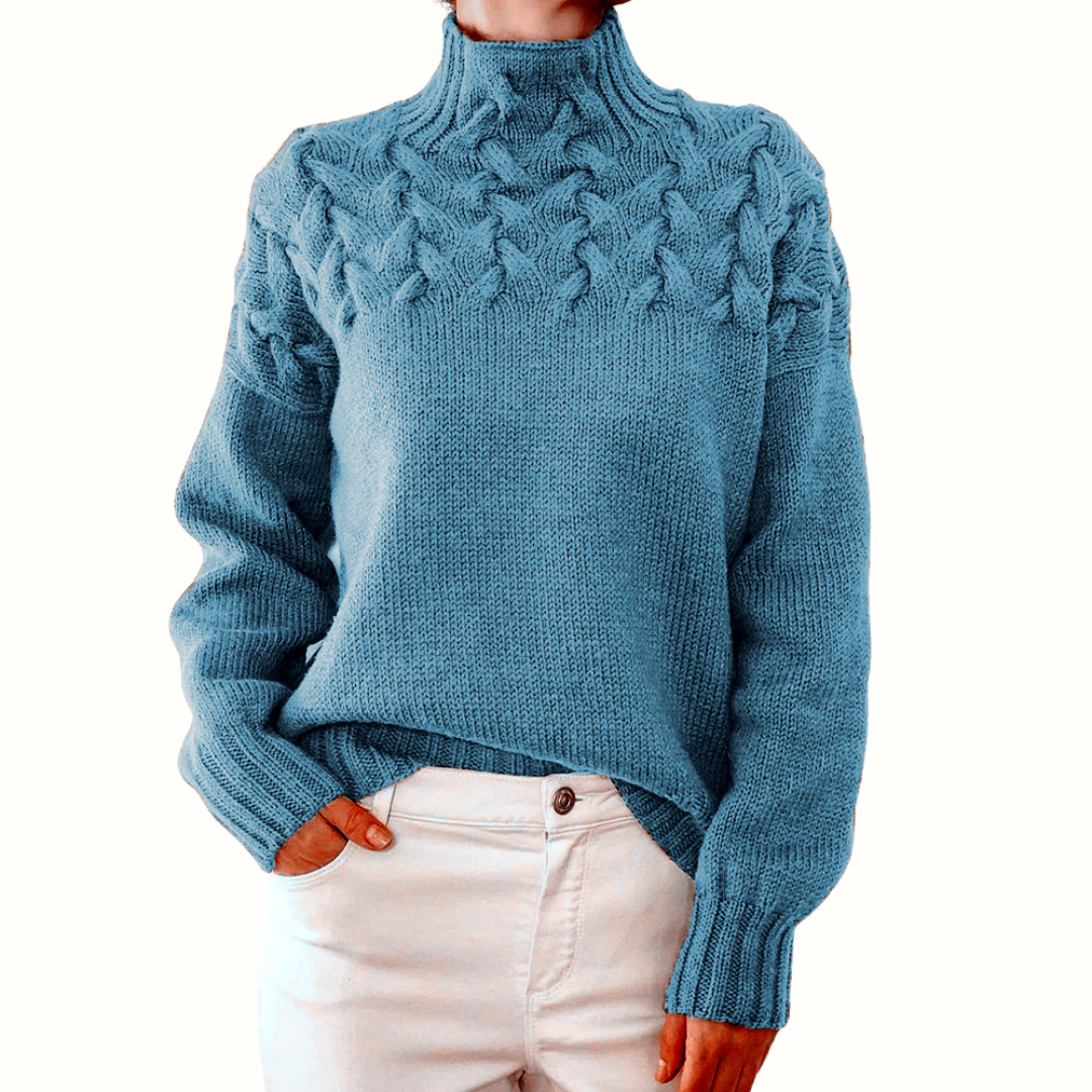 Léa – Chic Knit Turtleneck Sweater