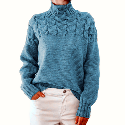 Léa – Chic Knit Turtleneck Sweater