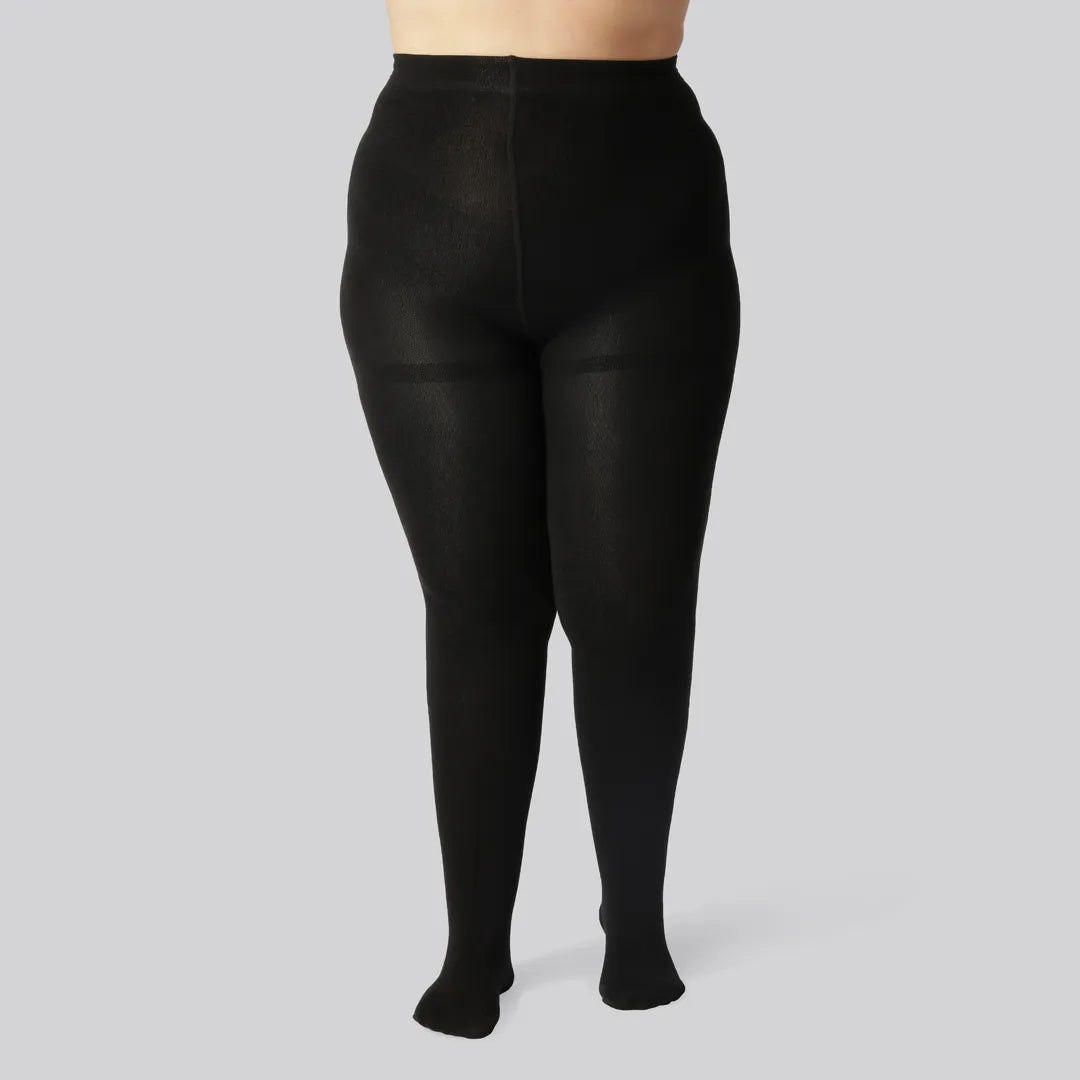Clara | Black Insulated Tights
