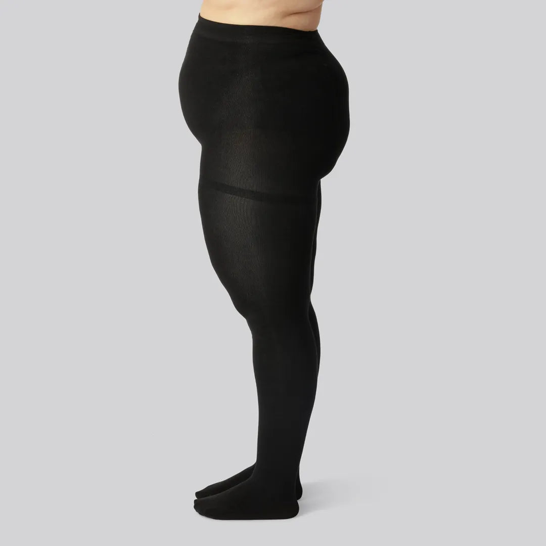 Clara | Black Insulated Tights
