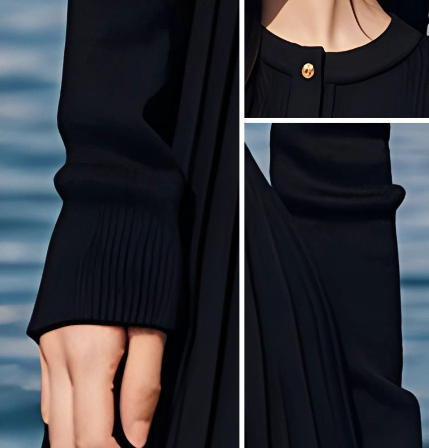 Amélie | Pleated Knit Mini Dress" can be rewritten as "Amélie | Mini Dress with Pleated Knit Design.