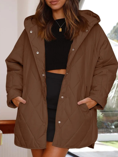 AMARISSE HOODED WINTER COAT