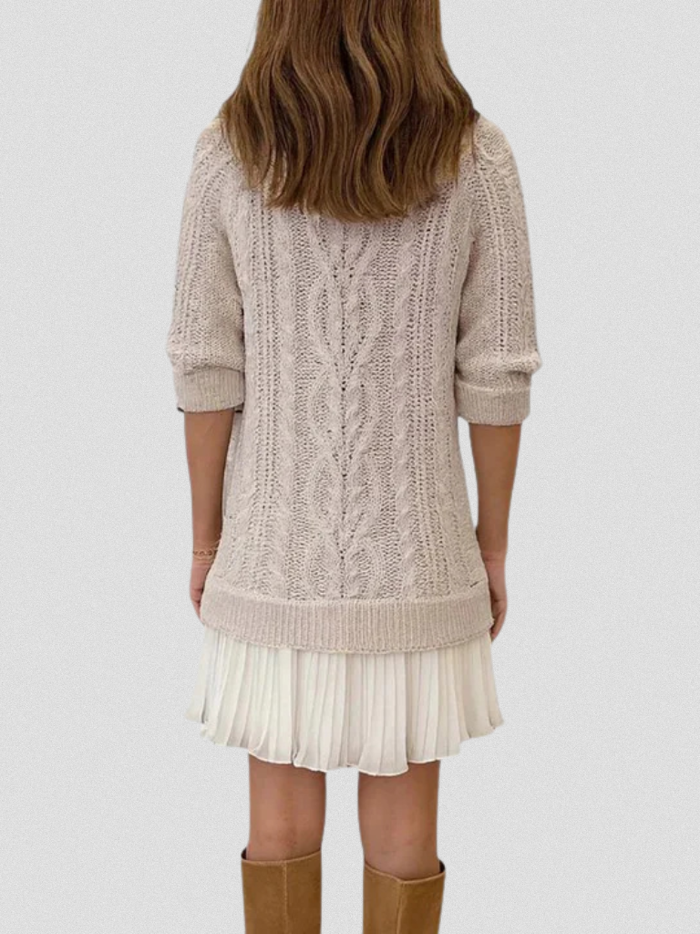 MARCELINA SWEATER DRESS