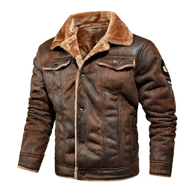 Ludwig® | Cozy and Adaptable Leather Jacket