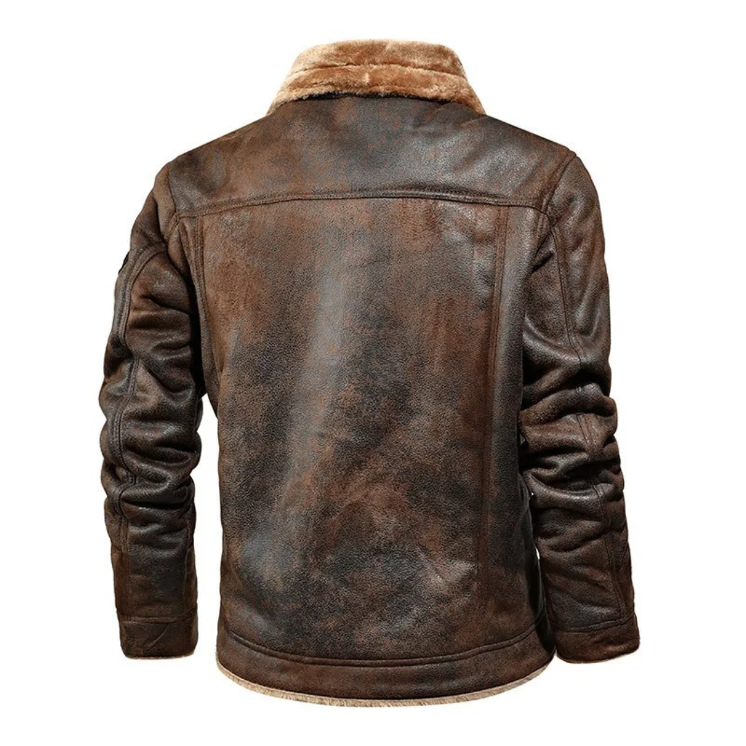 Ludwig® | Cozy and Adaptable Leather Jacket