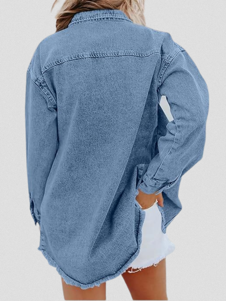 ANGELA CLASSIC DENIM SHIRT