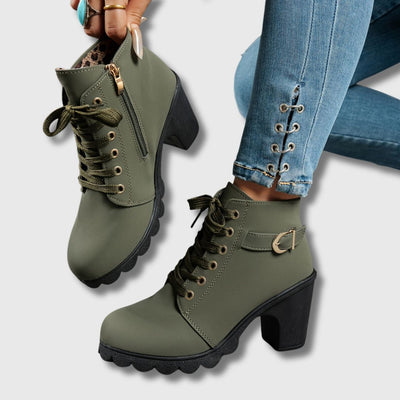 Melina | Stylish Casual Ankle Boots with Heels