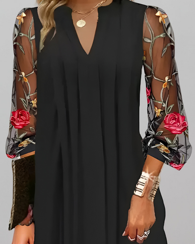 Midnight Bloom Dress by Rosalie