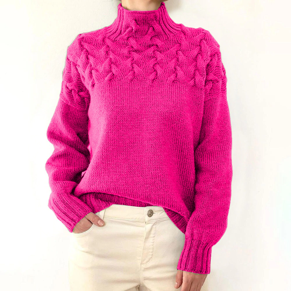 Léa – Chic Knit Turtleneck Sweater