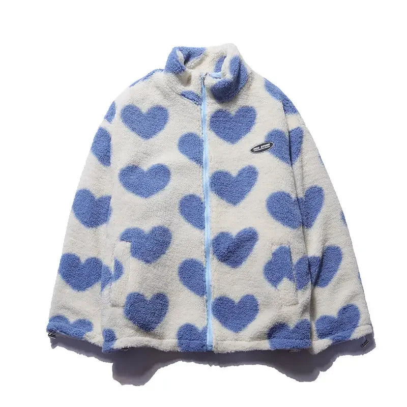 Elsie | Women's Reversible Heart Jacket