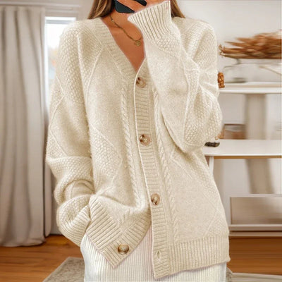 Sophie | Cozy Cable Knit Cardigan