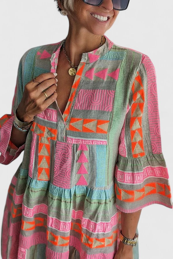 Gisara | Cozy Bohemian Dress