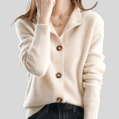 Élise – Vintage-Inspired Cashmere Cardigan