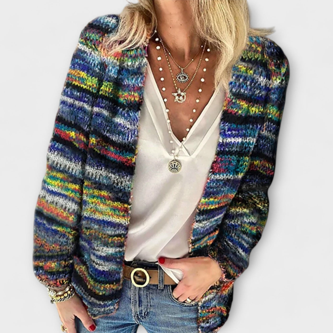 Daria | Vibrant and Cozy Cardigan