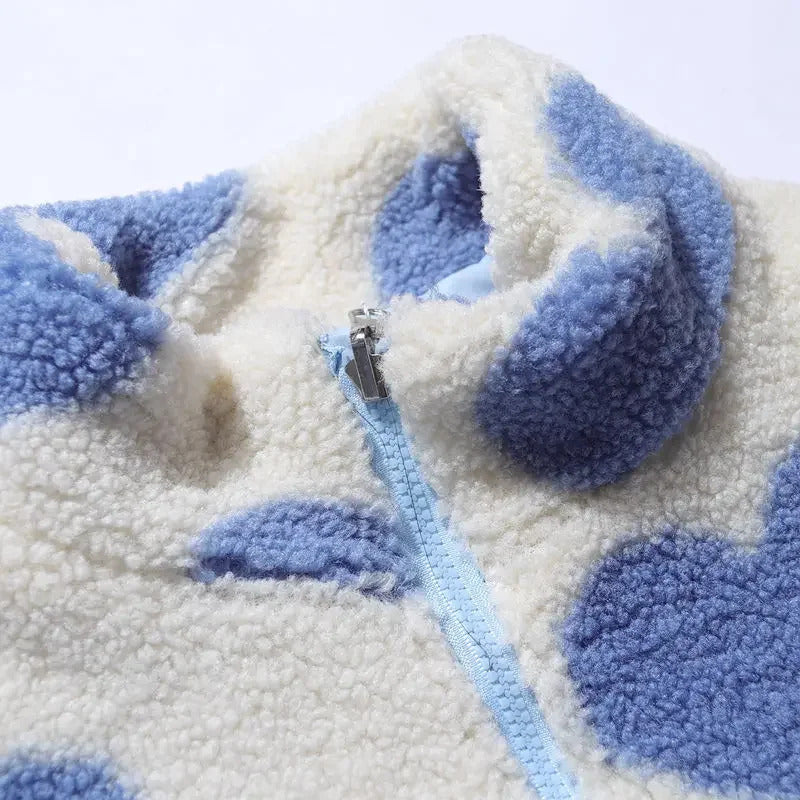 Rhea | Dual-Sided Heart Jacket