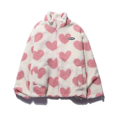 Elsie | Women's Reversible Heart Jacket