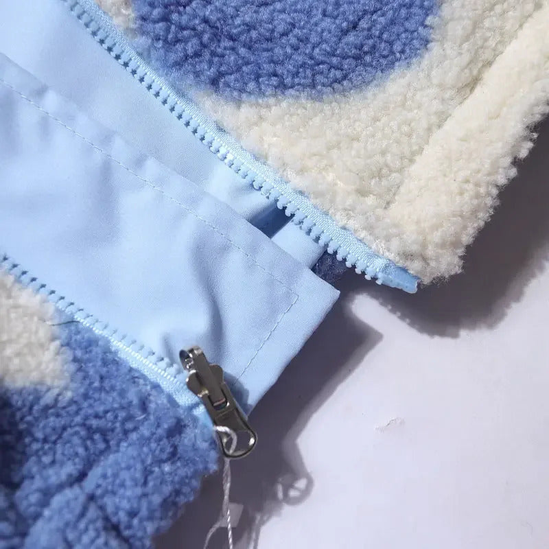 Rhea | Dual-Sided Heart Jacket