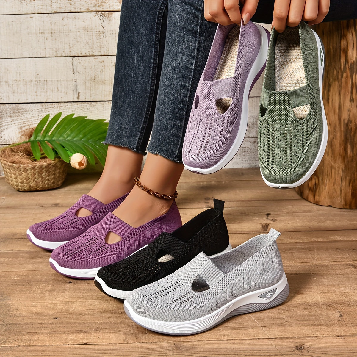 Sole Comfort Slip-On Shoes | Arch Support, Cushioned Insoles 5