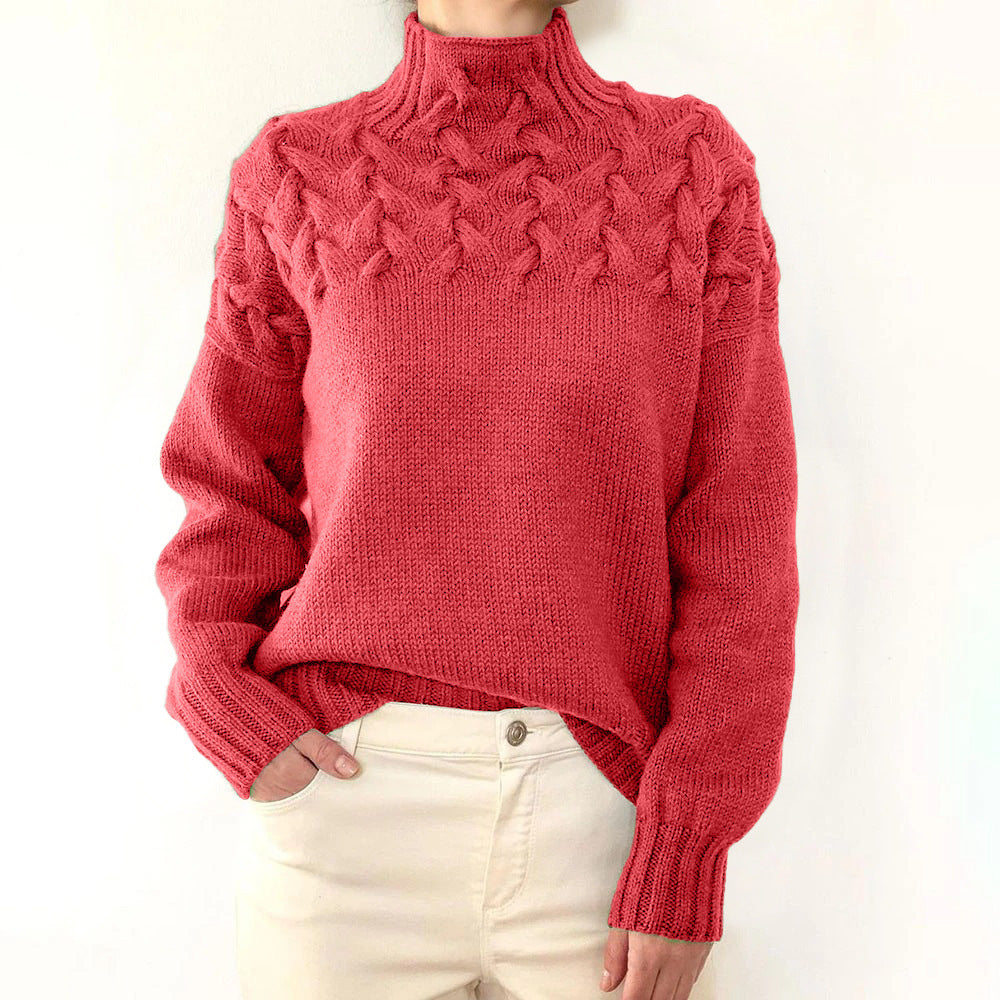 Léa – Chic Knit Turtleneck Sweater