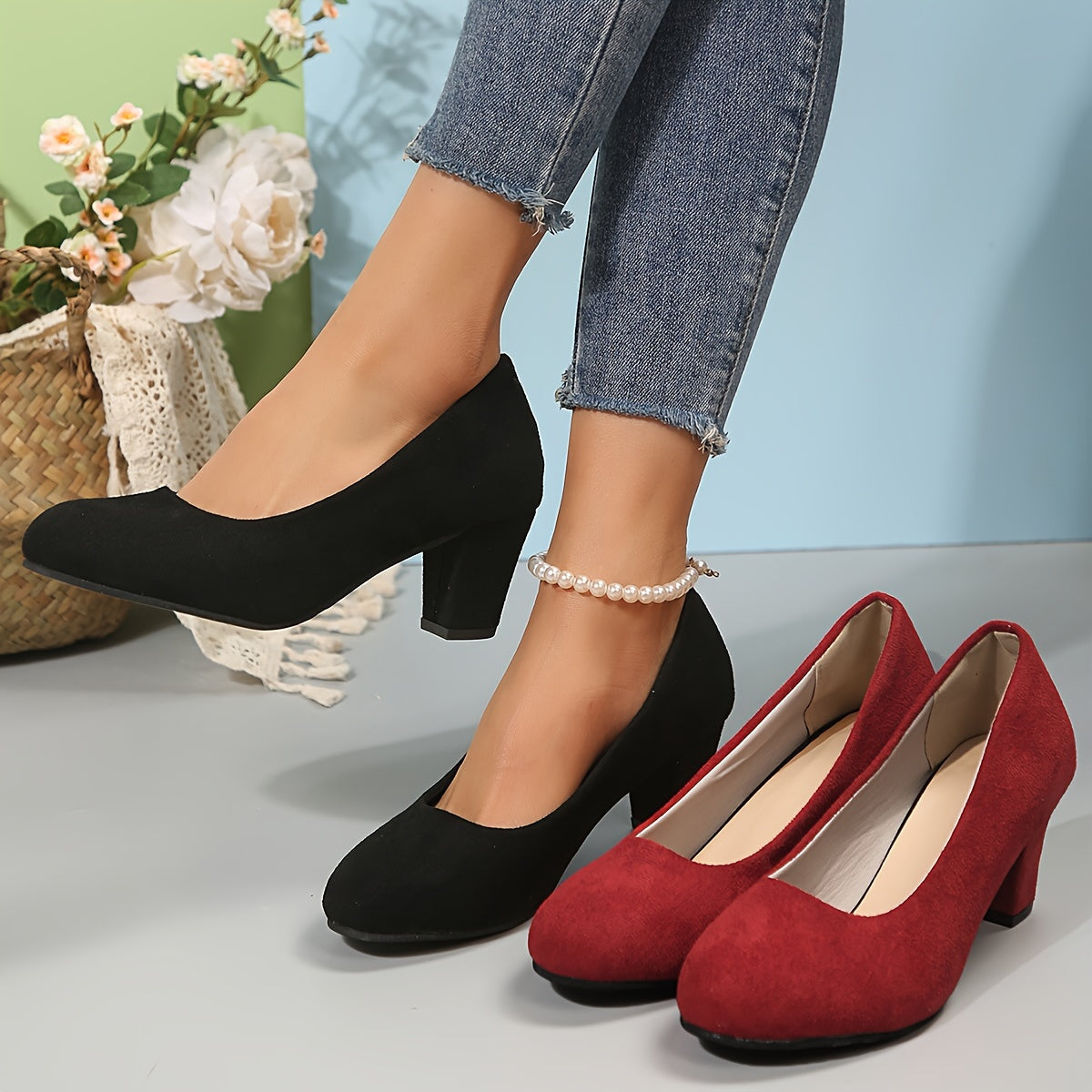 Laure | Timeless Block Heels