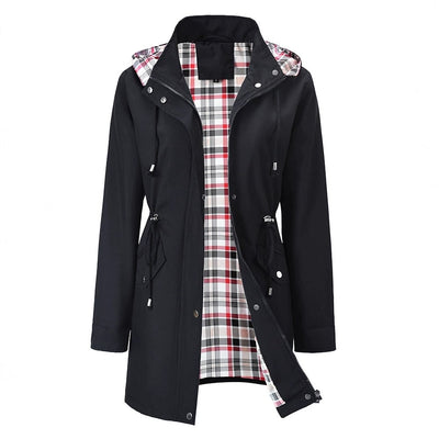 Veyra™ | Waterproof Plaid Coat